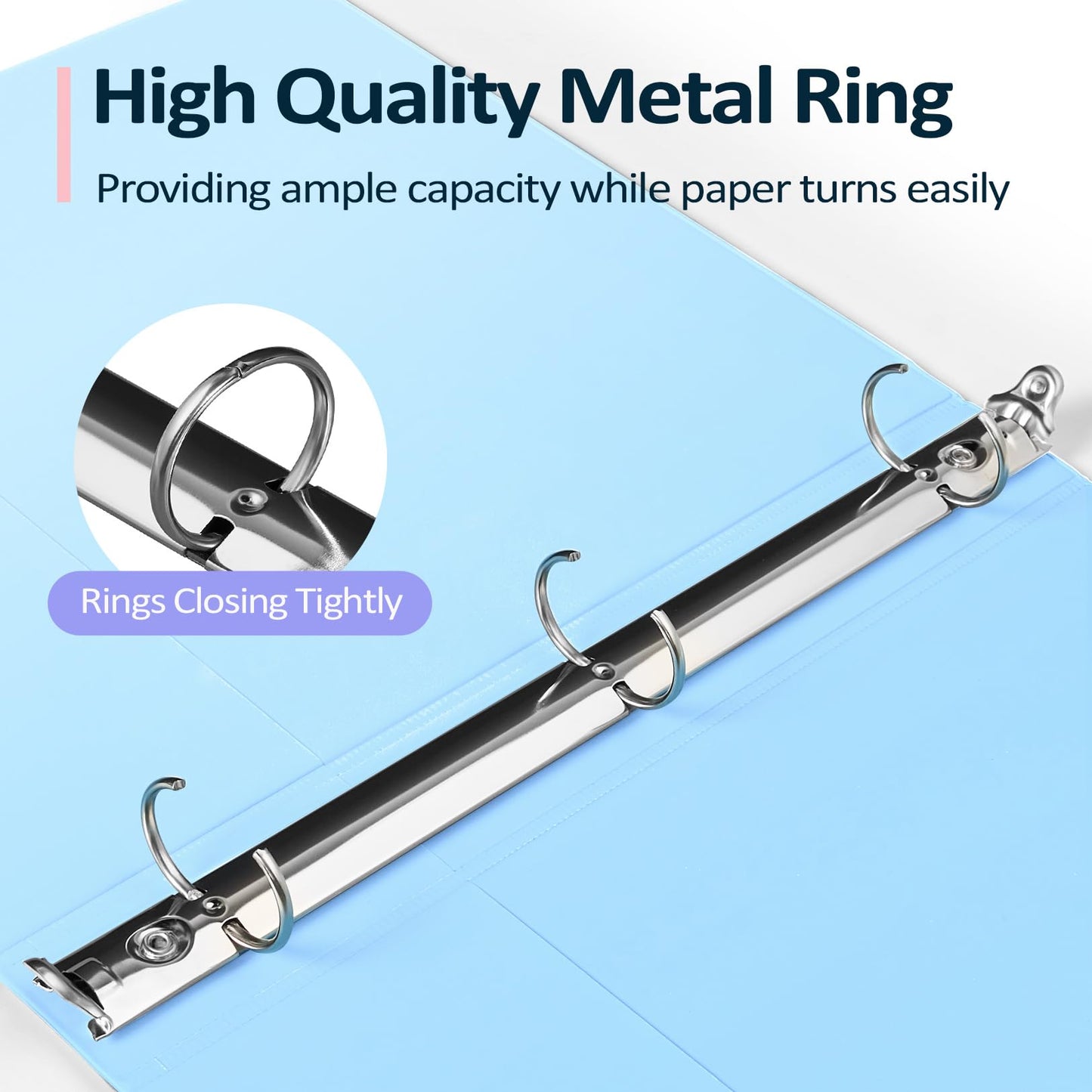 Sooez 3-Ring Binders