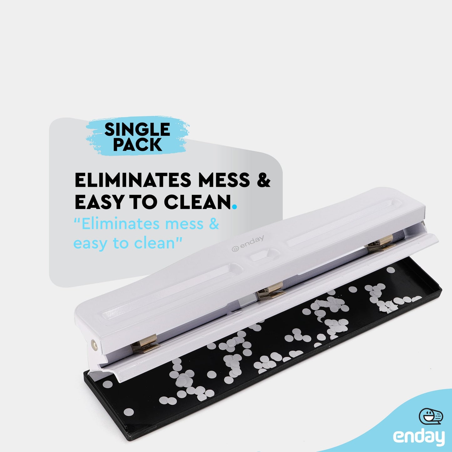 Enday Heavy Duty 3-Hole Punch
