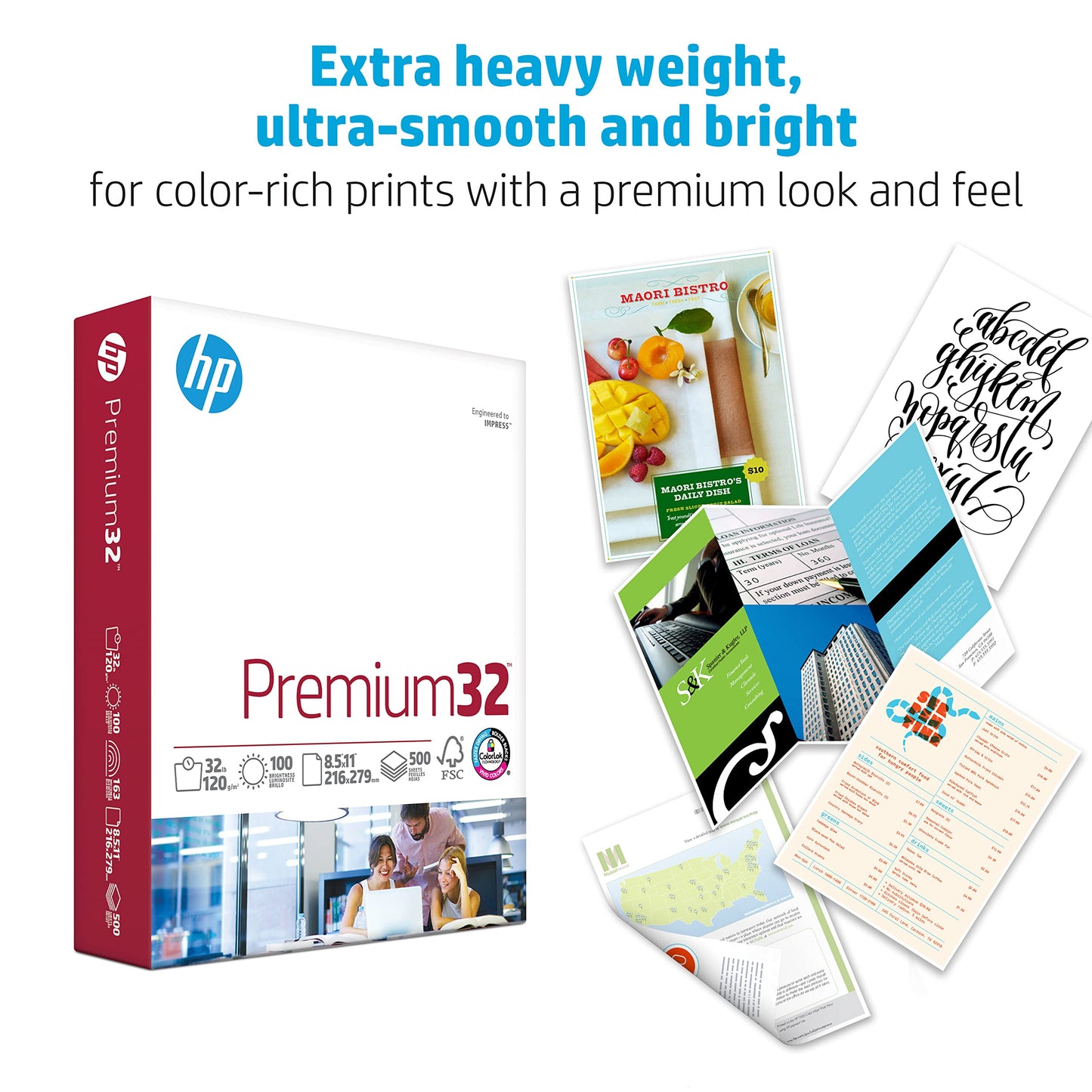 HP Premium 32 lb Printer Paper